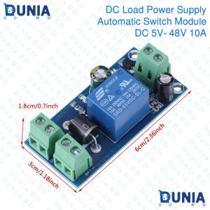 DC 5-48V 10A Load Automatic Switching Power Supply Module Converter Battery Controller Boards Electronic Replacing Spare